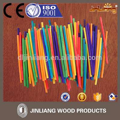 High Quality colored wooden sticks