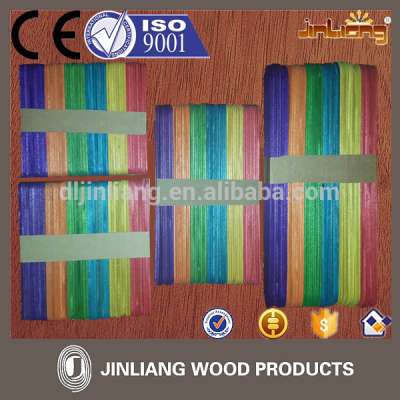 Disposable color wooden craft stick